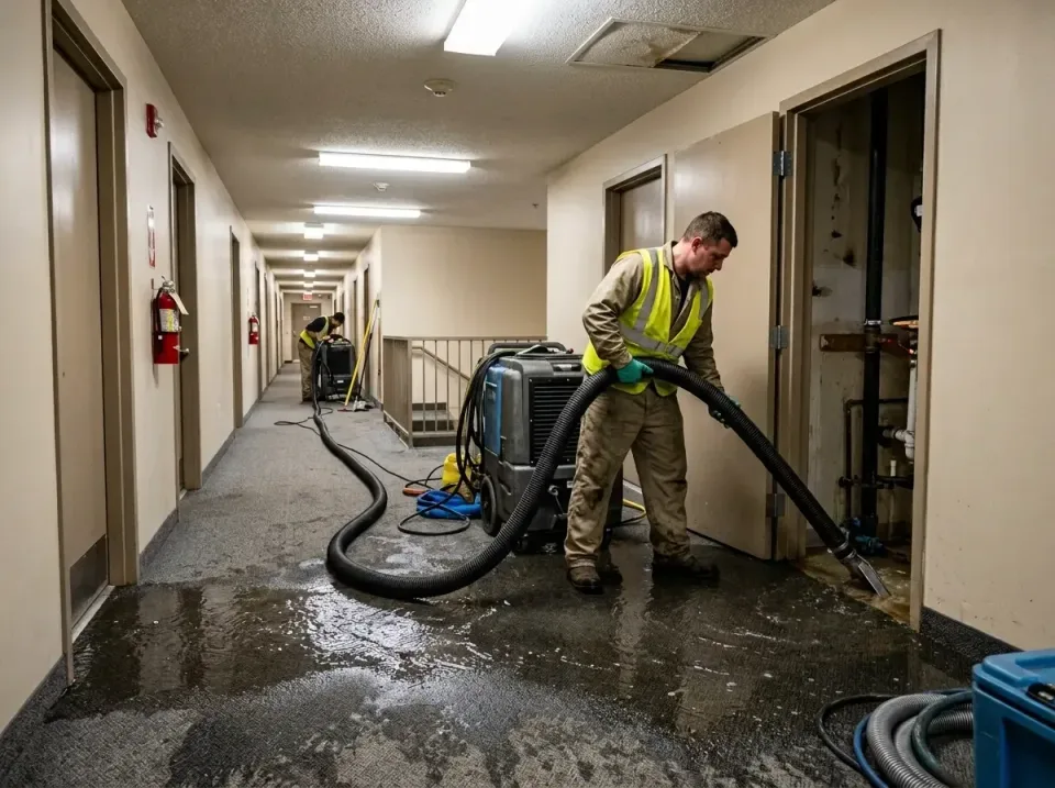 multi-unit-apartment-hallway-f-005 — frequently asked questions, Emergency Burst Pipe Water Extraction & Removal in Logan, WV